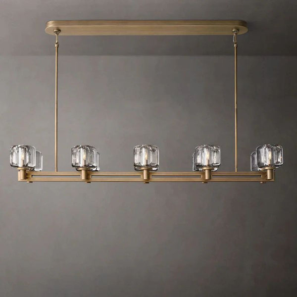 Demaret Double Linear Chandelier 54"