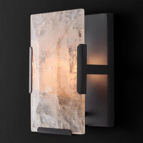 Harlow Calcite Short Wall Sconce