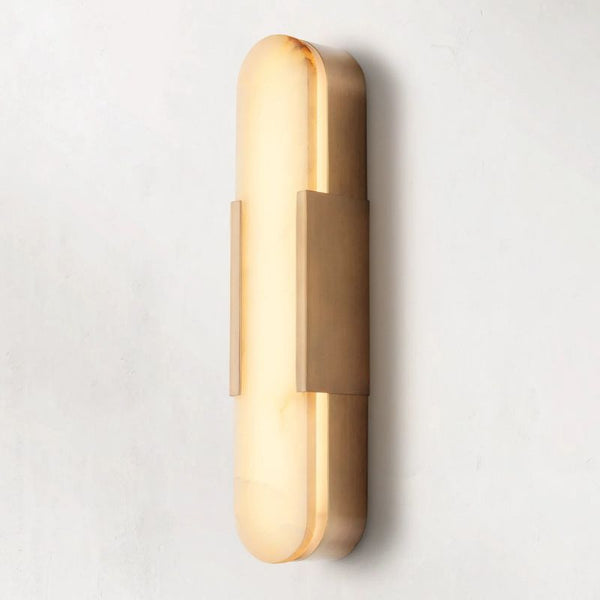 Melange Alabaster Sconce