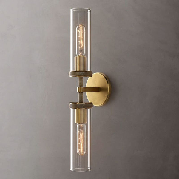 Lambeth Knurled Linear Wall Sconce