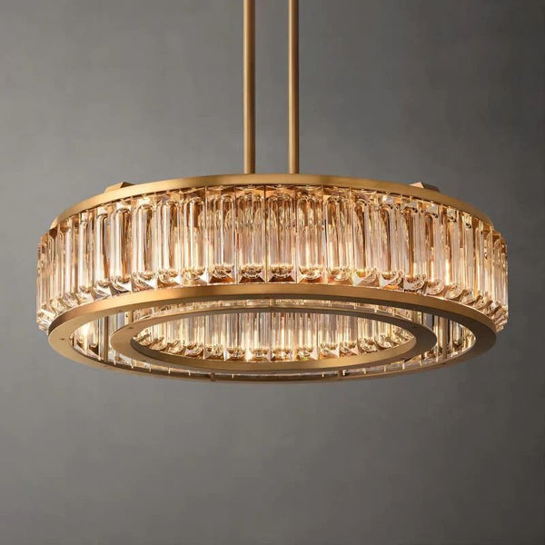 Maurier Round Chandelier 37"